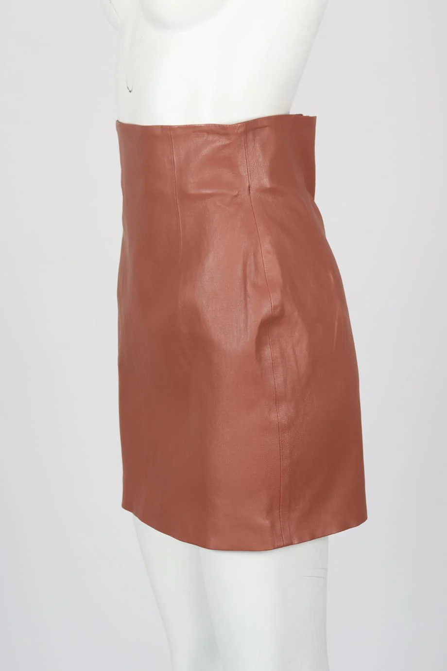 SABLYN LEATHER MINI SKIRT LARGE - Image 3