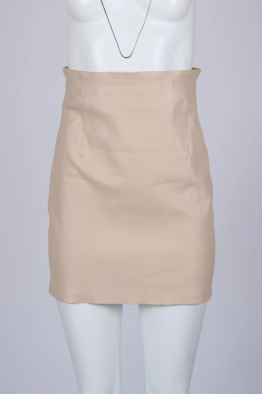 SABLYN LEATHER MINI SKIRT LARGE - Image 2