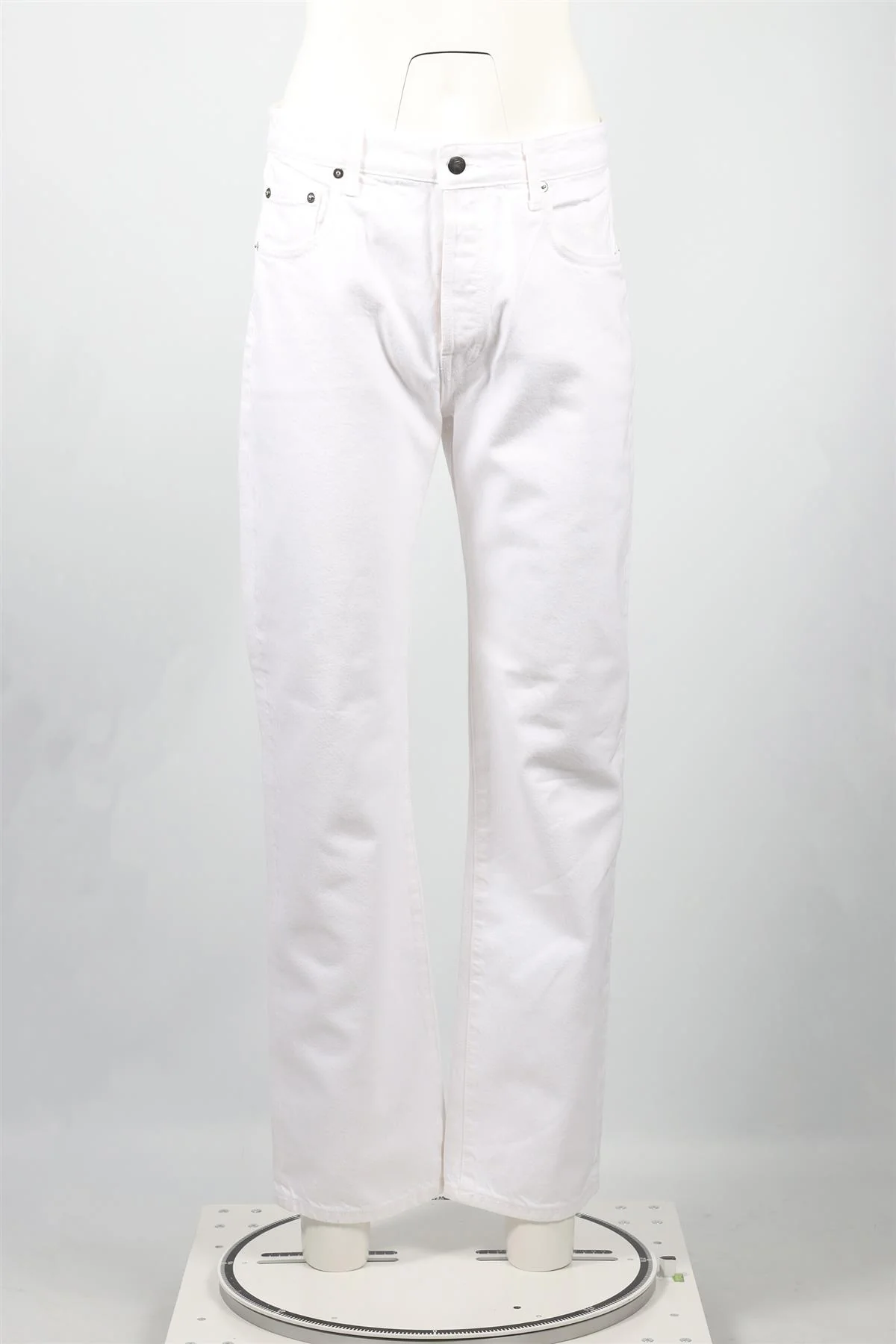 SABLYN WHITE HIGH RISE WIDE LEG JEANS W27 UK 8-10 - Image 2