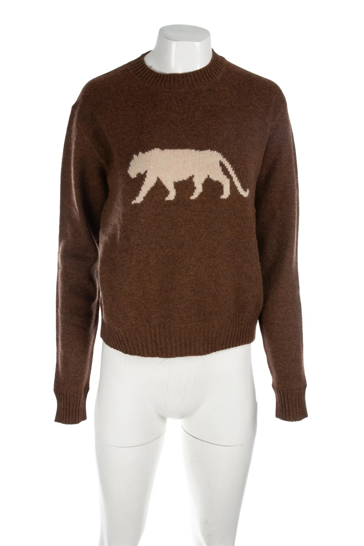SABYASACHI BROWN CASHMERE SWEATER FR 38 UK 10 US 6 IT 42 - Image 2