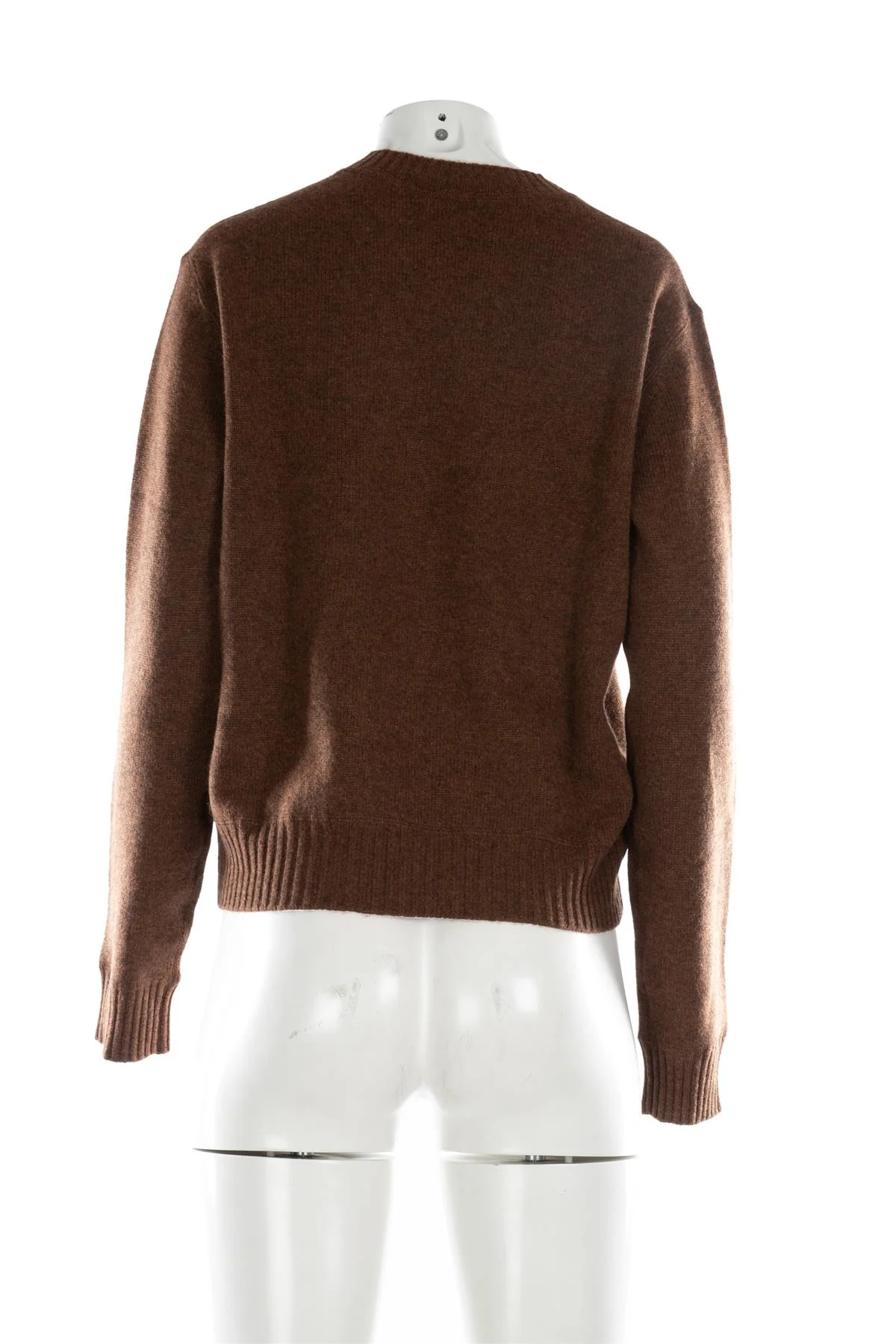 SABYASACHI BROWN CASHMERE SWEATER FR 38 UK 10 US 6 IT 42 - Image 4