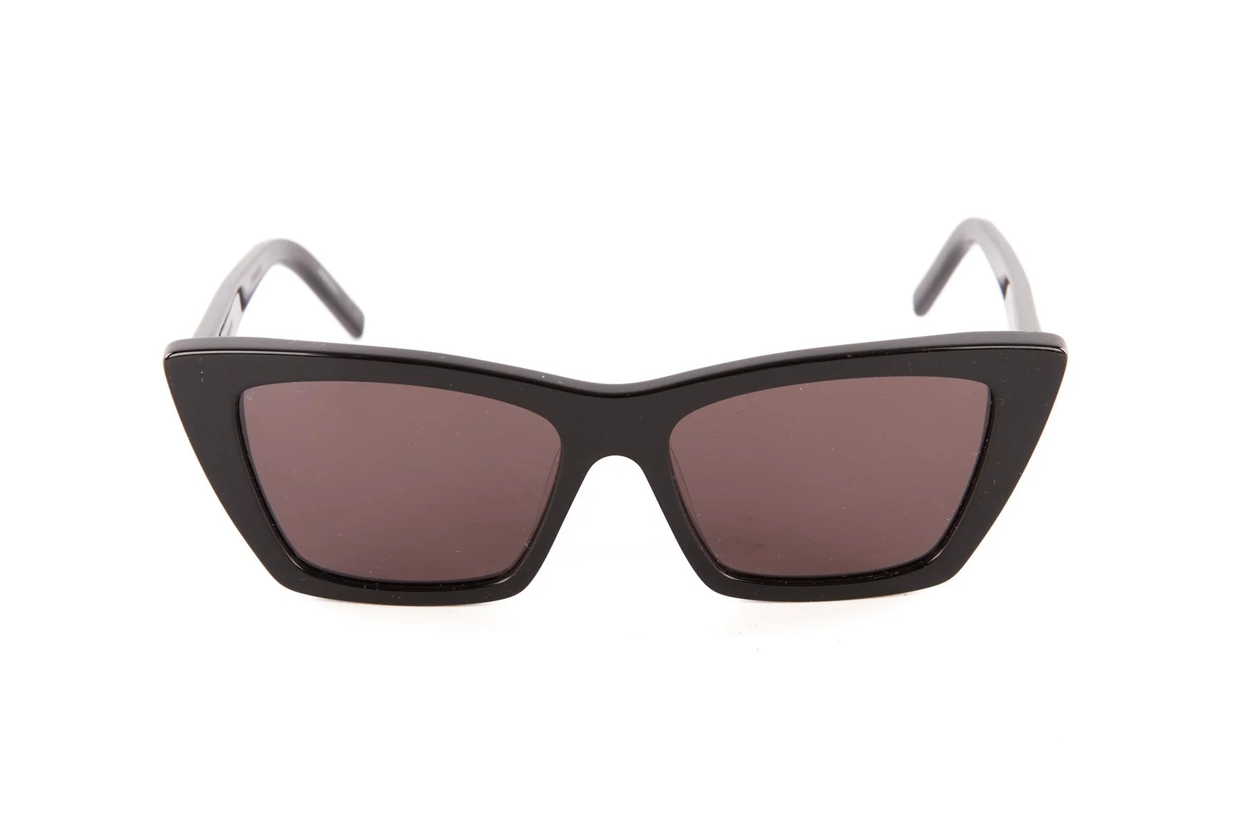 SAINT LAURENT BLACK CAT EYE ACETATE SUNGLASSES - Image 3