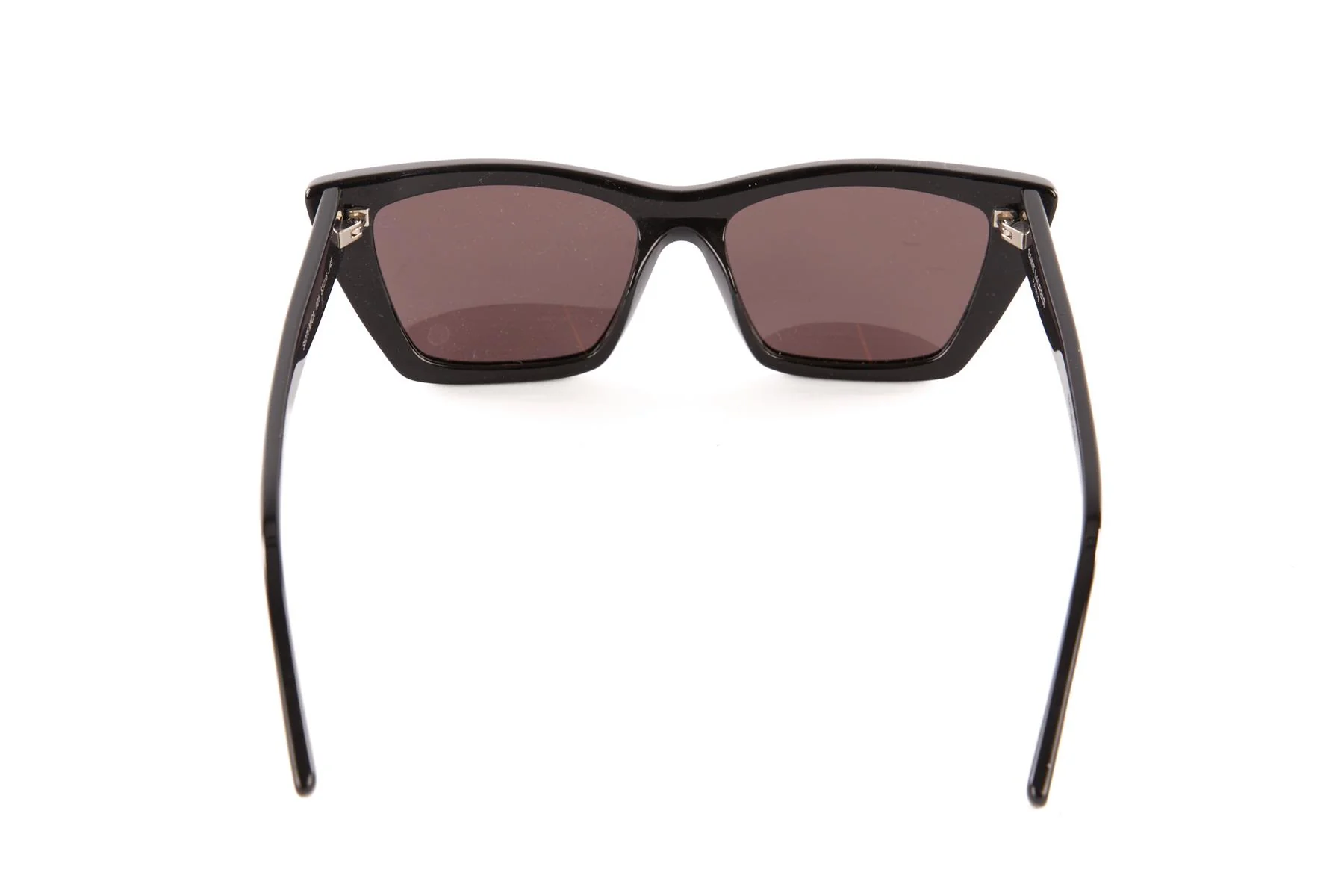 SAINT LAURENT BLACK CAT EYE ACETATE SUNGLASSES - Image 5