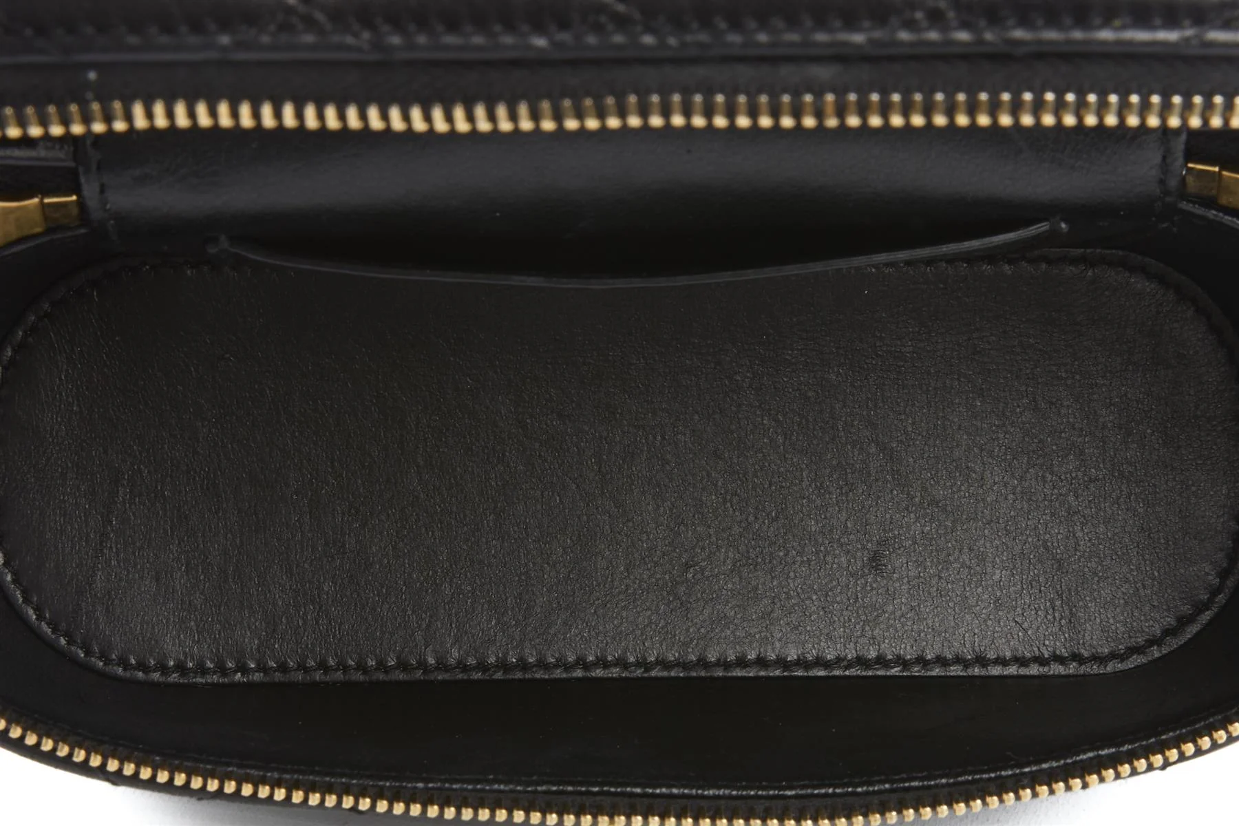 SAINT LAURENT BLACK GABY VANITY LEATHER SHOULDER BAG - Image 10