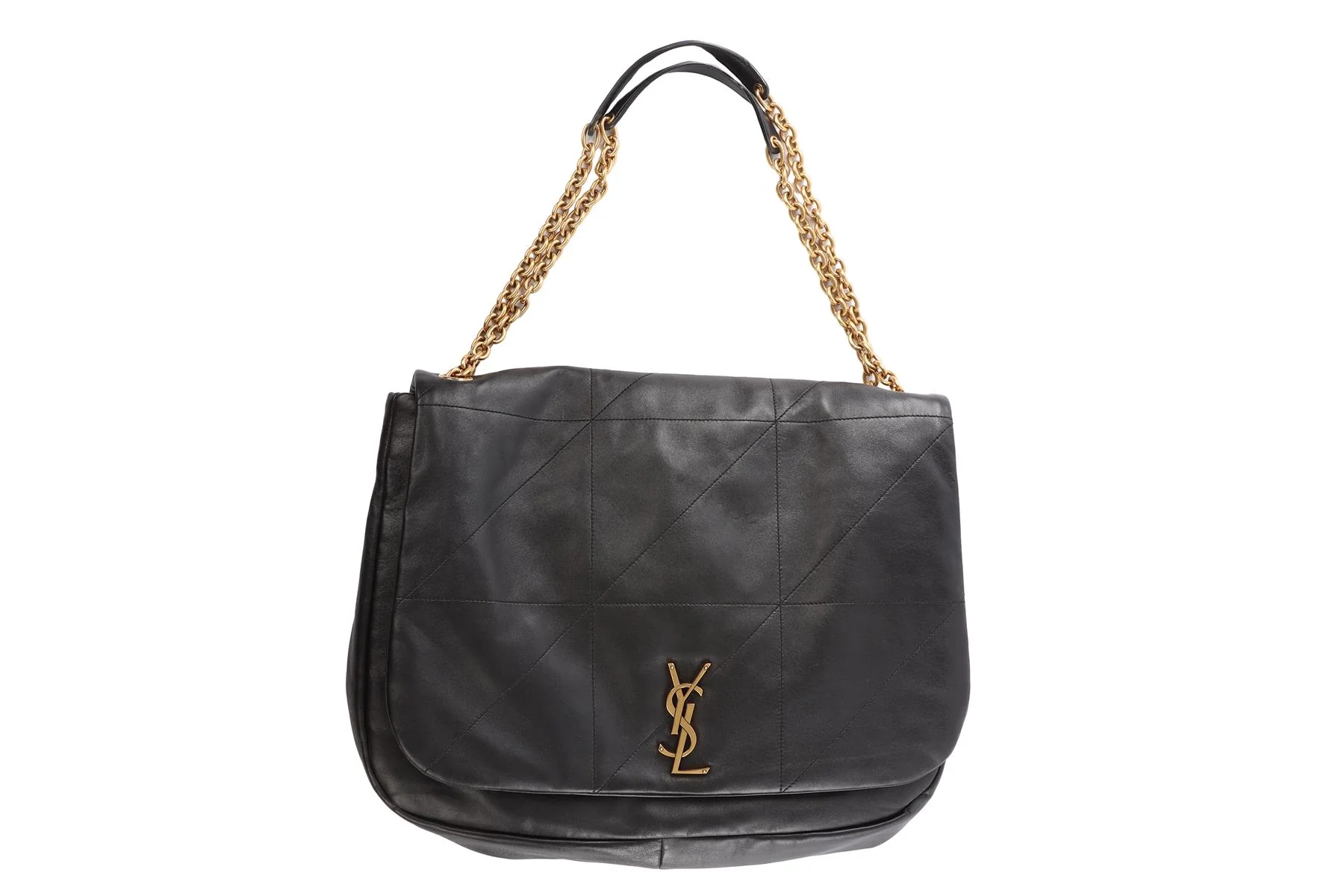 SAINT LAURENT BLACK JAMIE 4.3 LEATHER SHOULDER BAG - Image 2