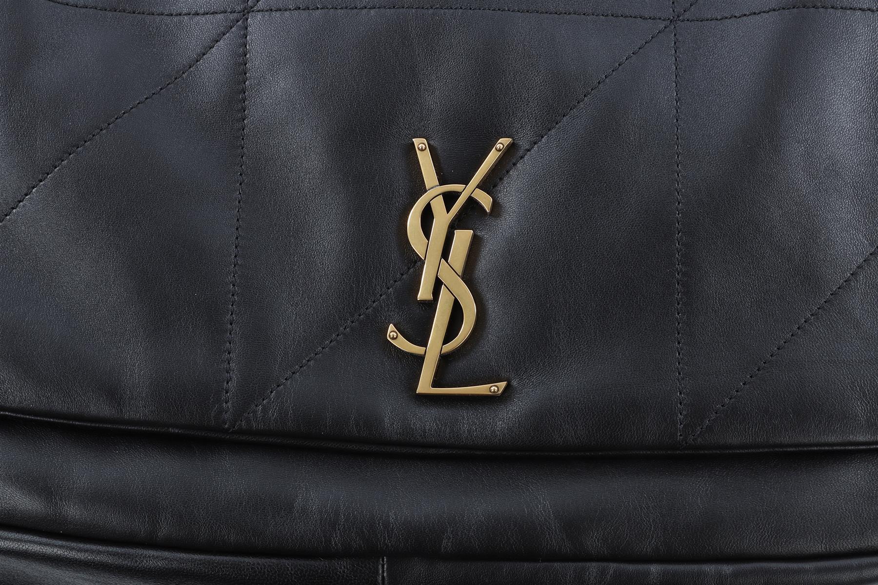 SAINT LAURENT BLACK JAMIE 4.3 LEATHER SHOULDER BAG - Image 7