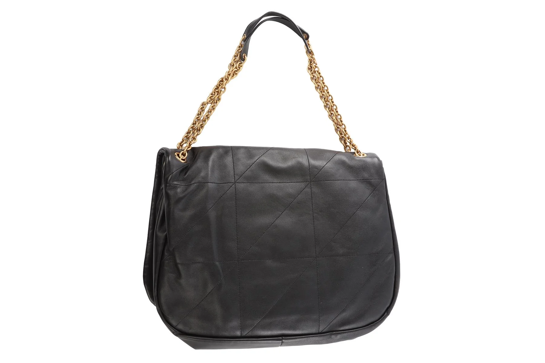 SAINT LAURENT BLACK JAMIE 4.3 LEATHER SHOULDER BAG - Image 8