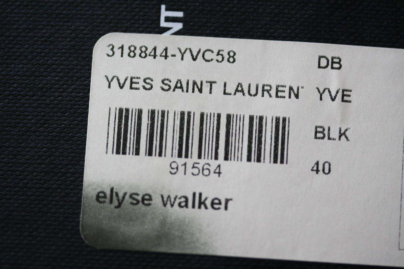 SAINT LAURENT BLACK TOP SHIRT FR 40 UK 12 - Image 8