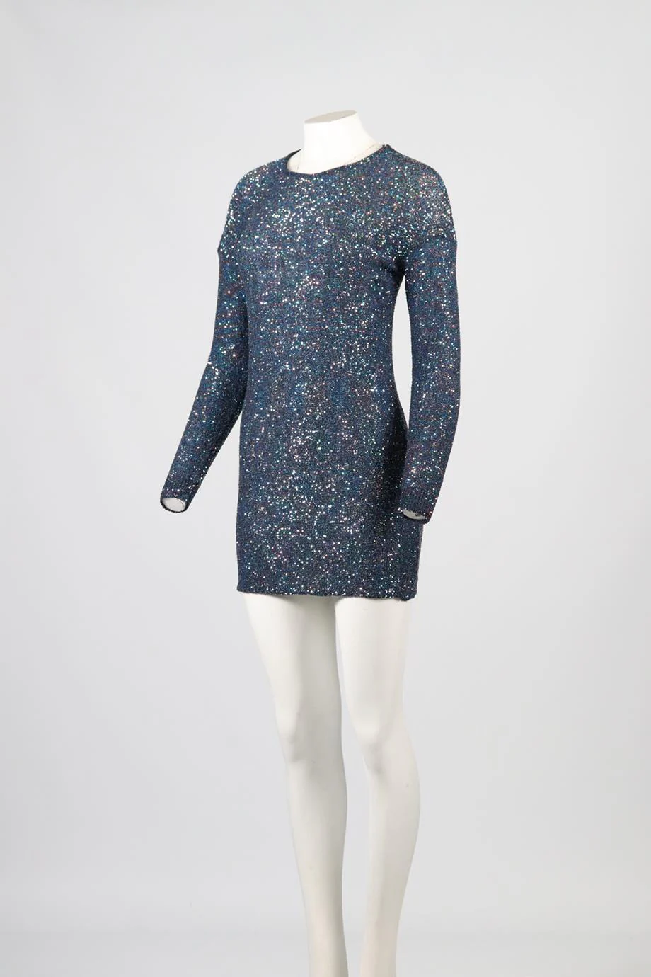 SAINT LAURENT KNIT MINI DRESS MEDIUM - Image 3