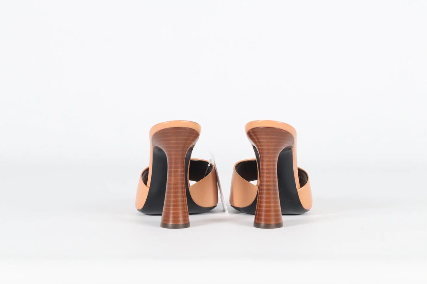 SAINT LAURENT LEATHER MULES EU 38 UK 5 US 8 - Image 4