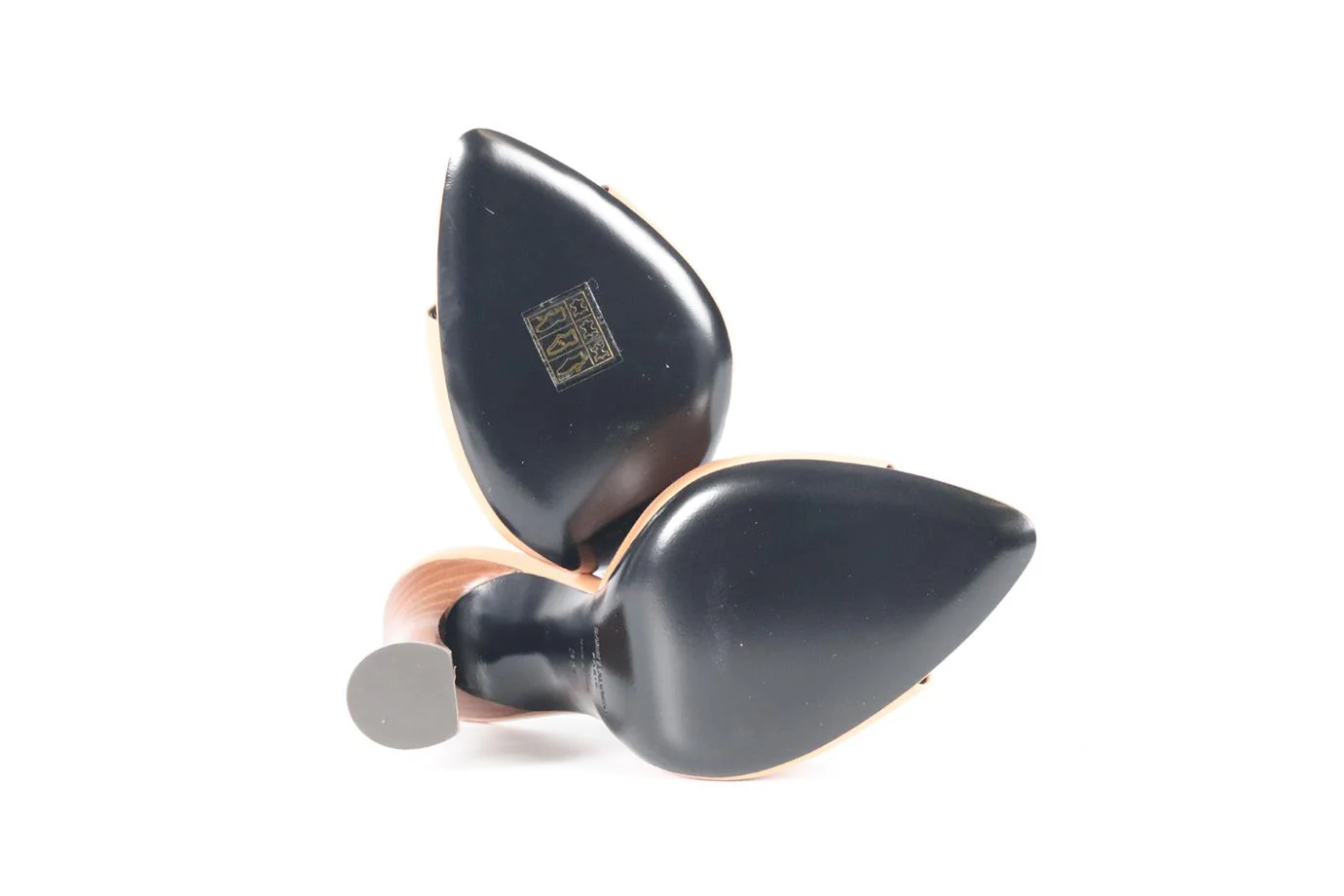 SAINT LAURENT LEATHER MULES EU 38 UK 5 US 8 - Image 5