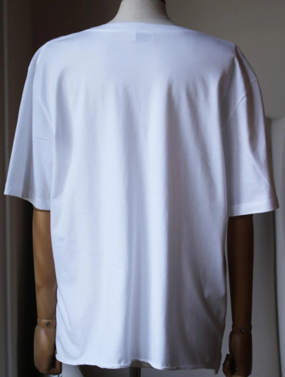 SAINT LAURENT LOVE PRINT COTTON JERSEY T-SHIRT MEDIUM - Image 4