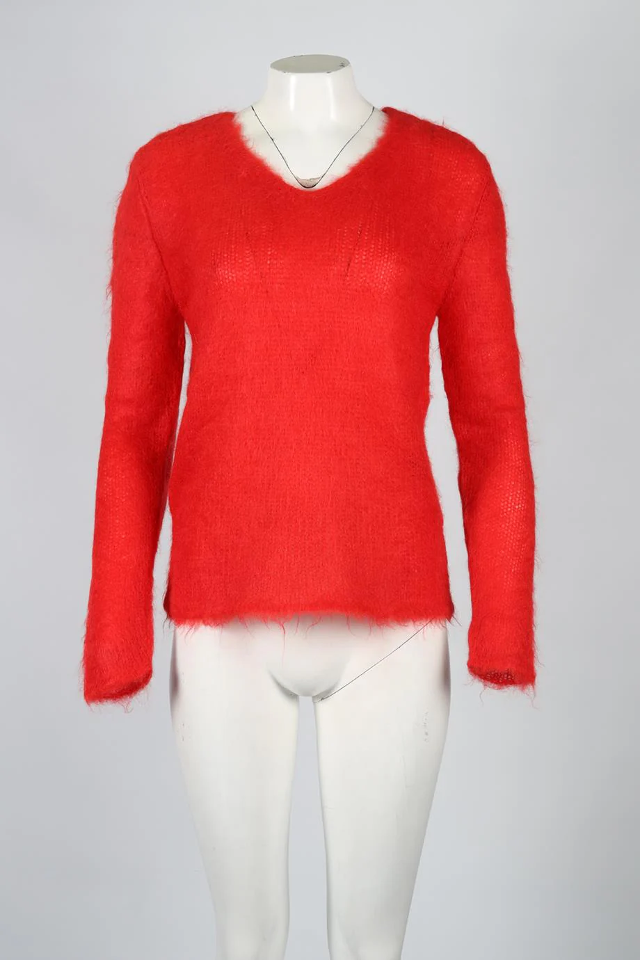 SAINT LAURENT MOHAIR BLEND SWEATER XSMALL - Image 2