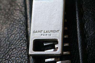SAINT LAURENT NAPPA LEATHER FRINGE PERFECTO JACKET UK 8 - Image 7