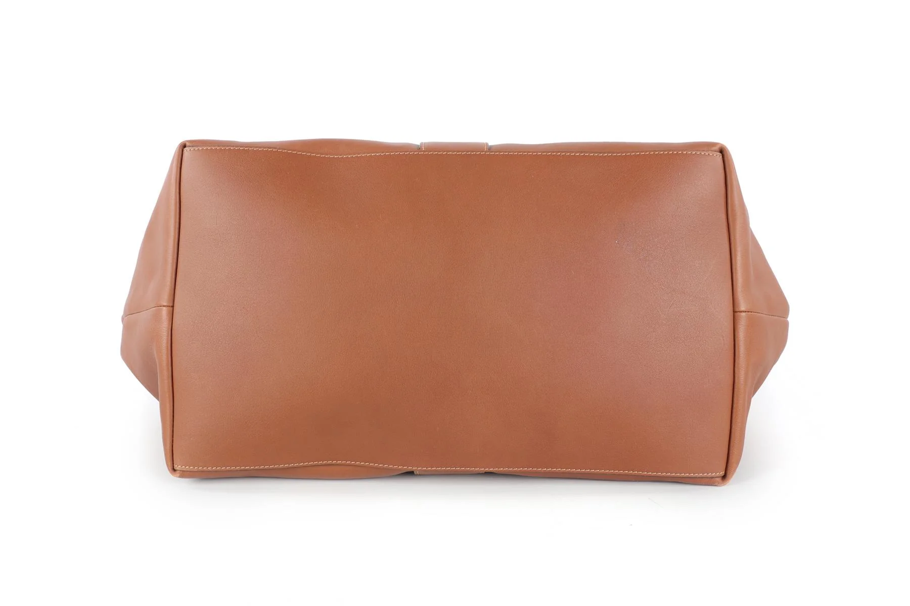 SAINT LAURENT TAN Y LEATHER TOTE BAG - Image 8