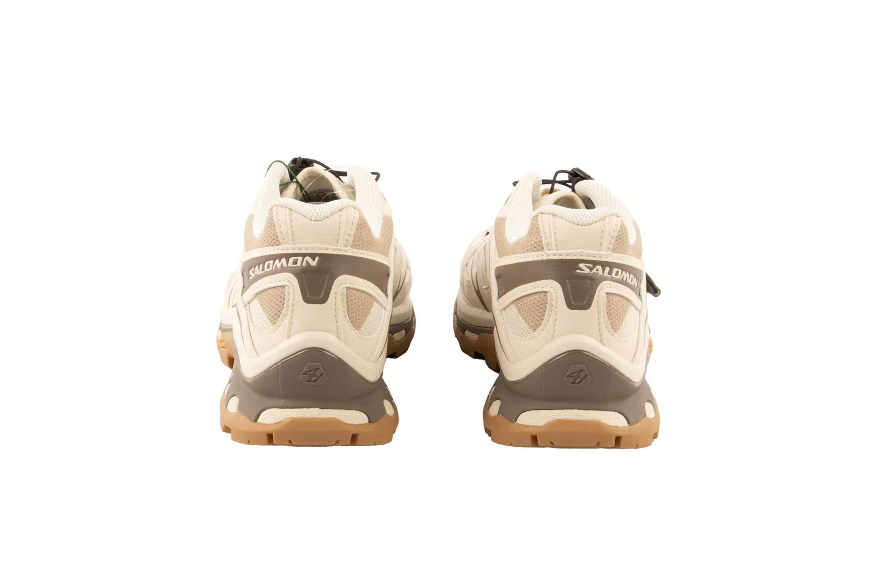 SALOMON BEIGE XT-QUEST ALMOND MILK/FALCON SNEAKERS UK 6 EU 39 US 9 - Image 5