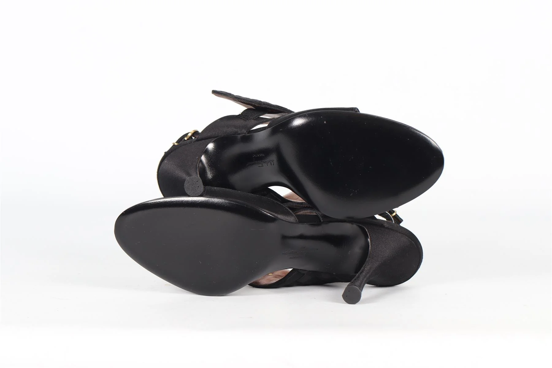 SALVATORE FERRAGAMO SATIN SANDALS EU 37 UK 4 US 7 - Image 5