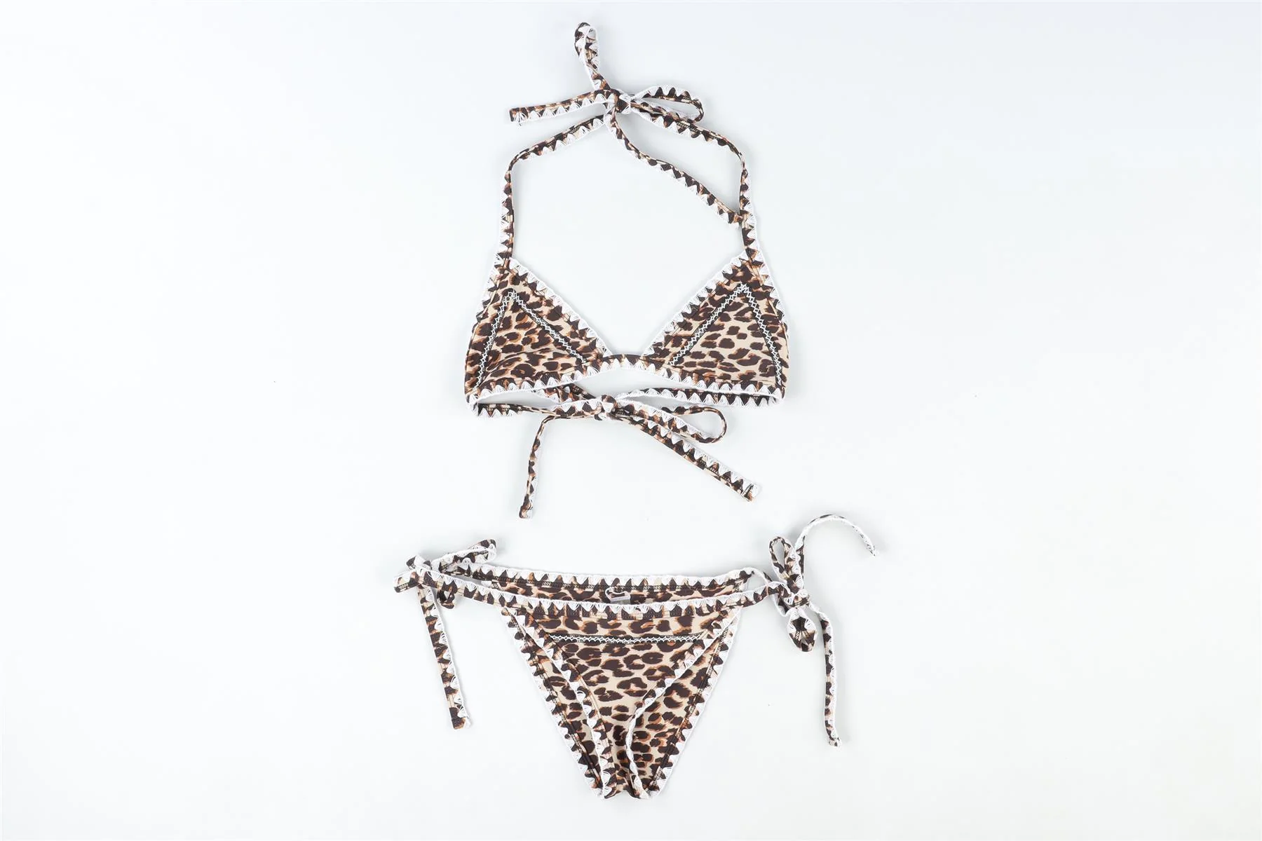 SAME SWIM BROWN BIKINI MEDIUM - Image 2