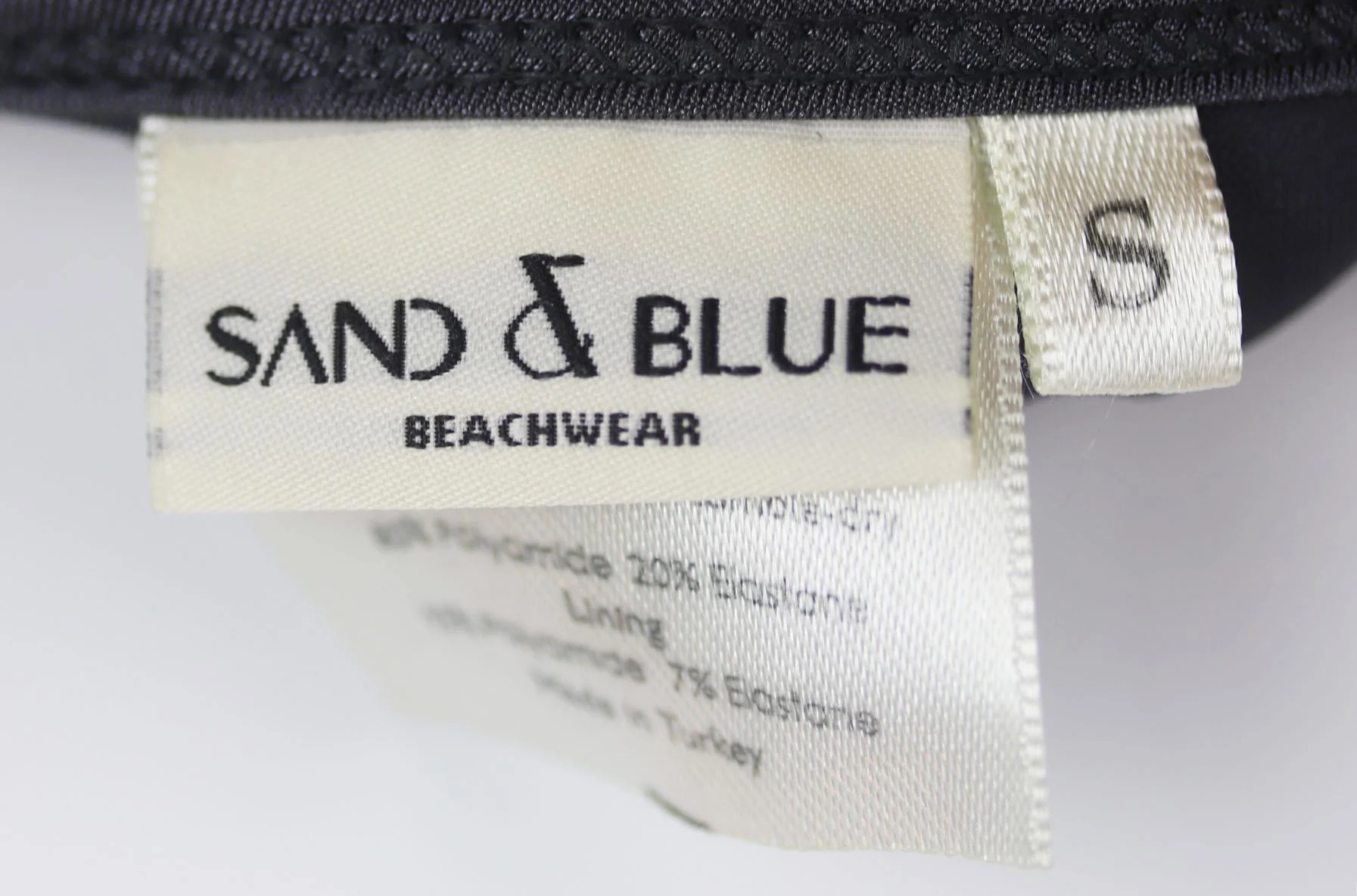 SAND AND BLUE IVECHIC VELVET TRIANGLE BIKINI SMALL - Image 6