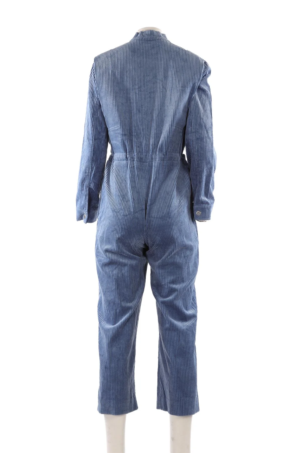 SANDRO BLUE CORDUROY JUMPSUIT FR 40 UK 12 - Image 4