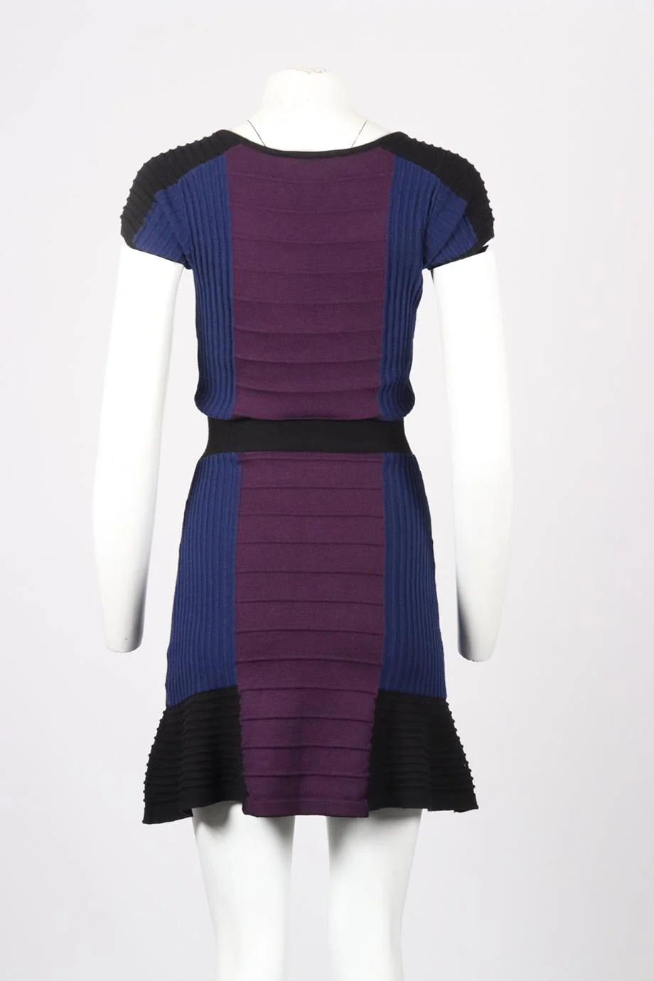 SANDRO COTTON MINI DRESS UK 8 - Image 4