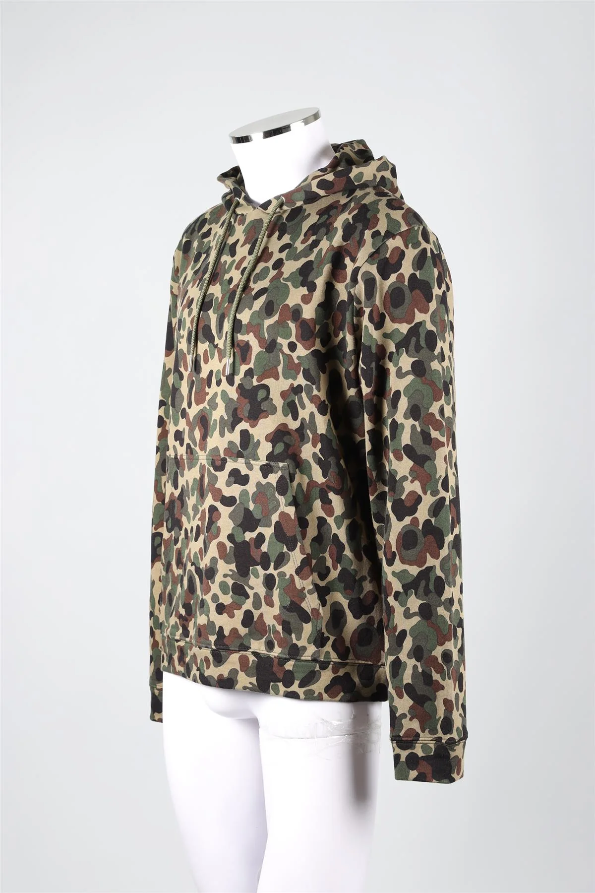 SANDRO GREEN MEN'S COTTON HOODIE XLARGE - Image 3