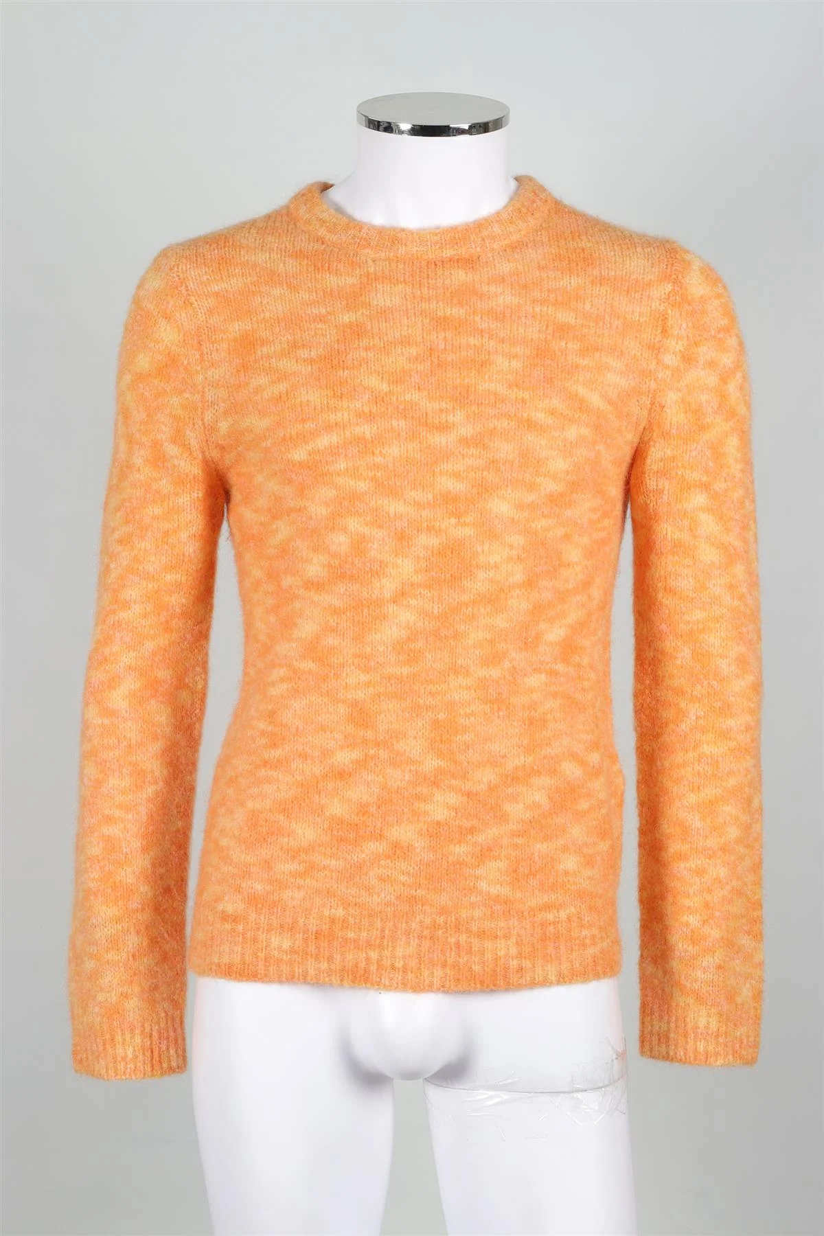 SANDRO ORANGE MEN'S WOOL SWEATER MEDIUM - Image 2