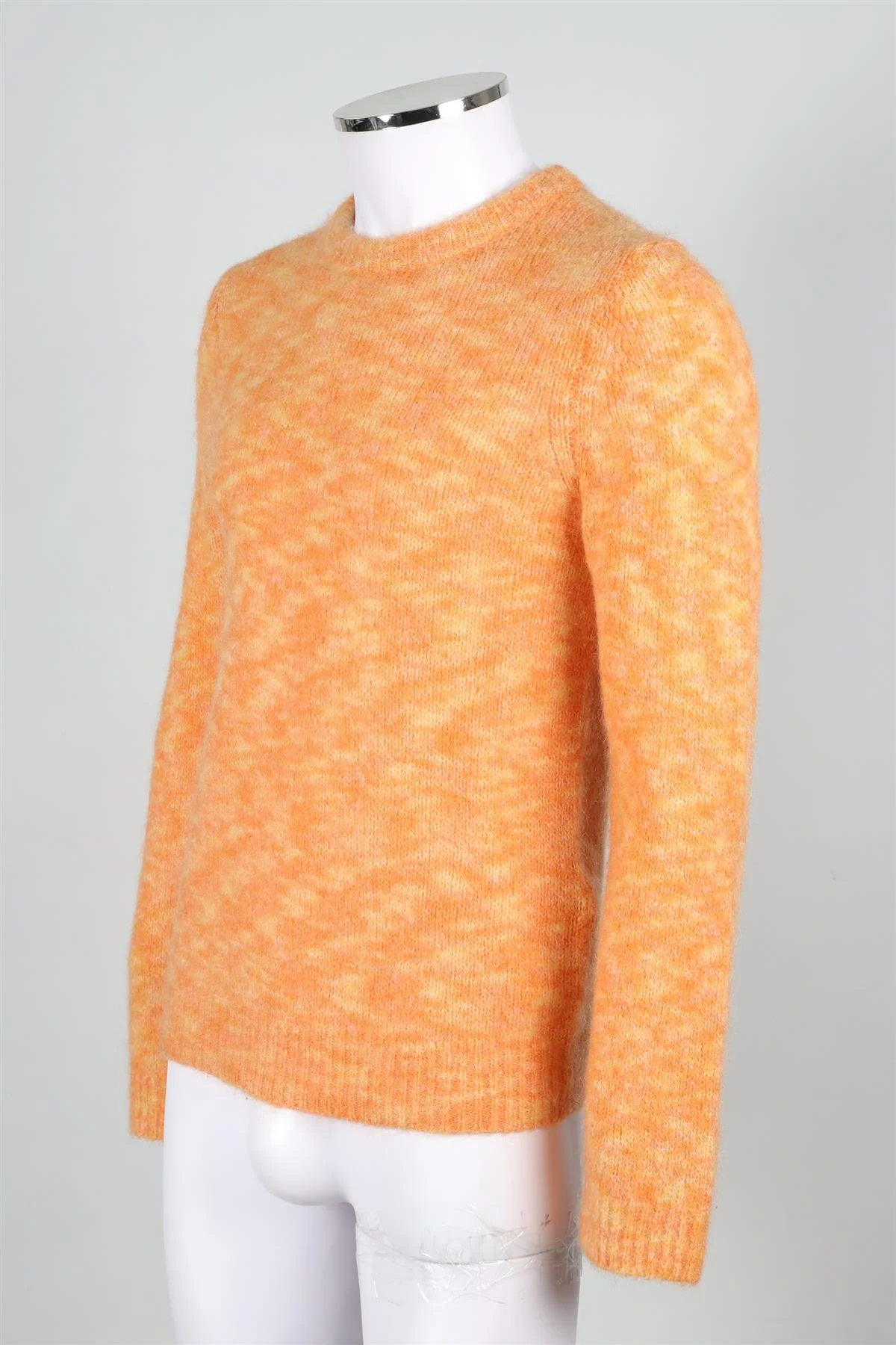 SANDRO ORANGE MEN'S WOOL SWEATER MEDIUM - Image 3