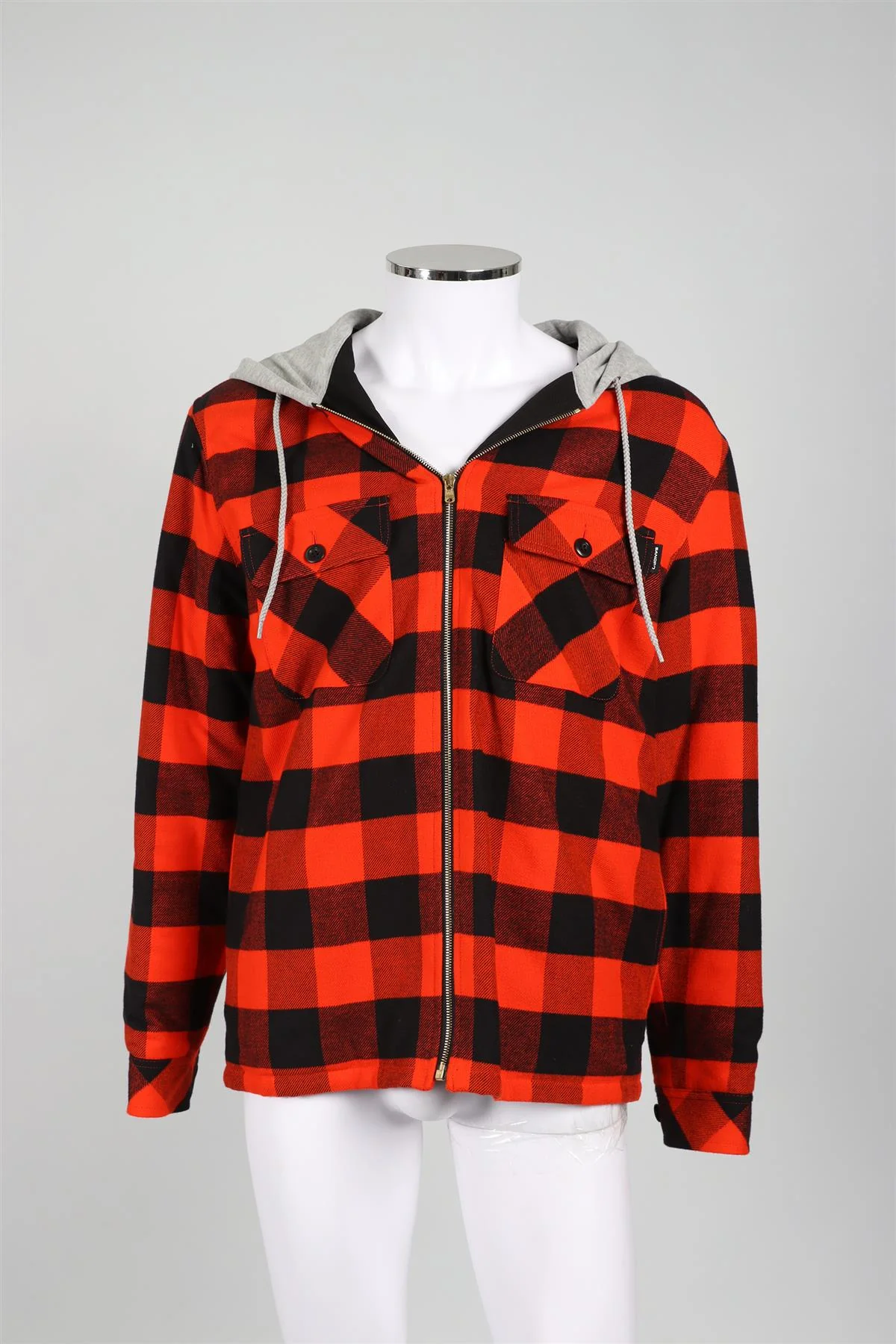 SANDRO RED MEN'S COTTON JACKET LARGE - Image 2