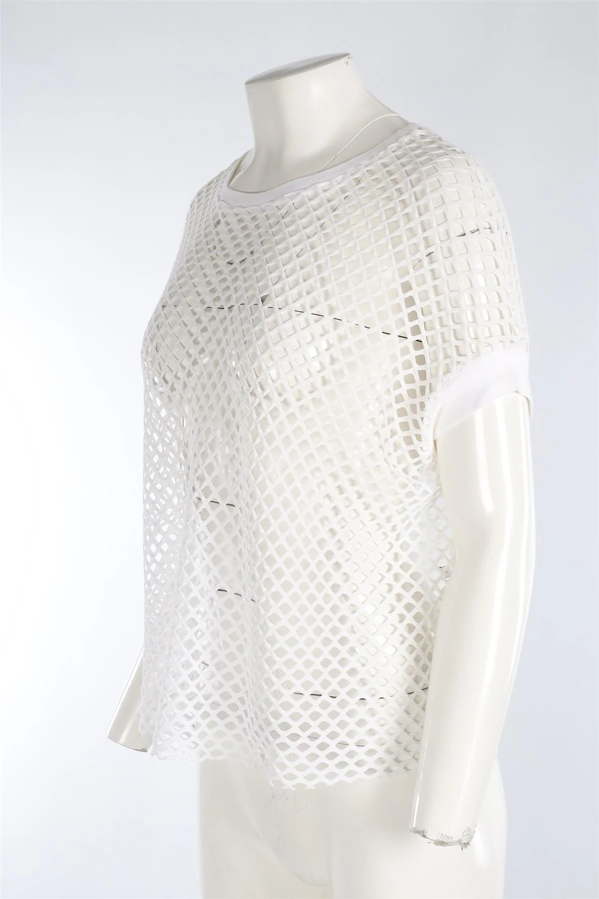 SANDRO WHITE MESH TOP SMALL - Image 3