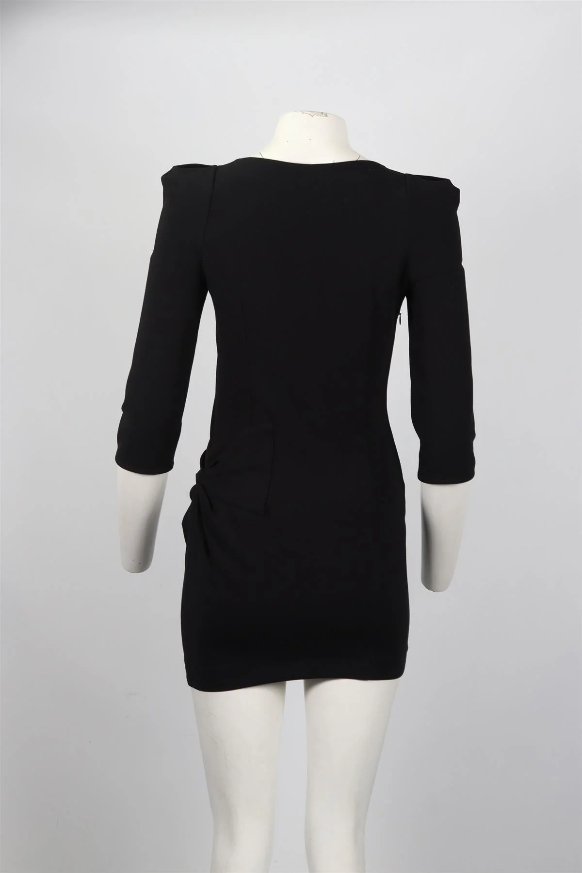 SANDRO WOVEN MINI DRESS UK 8 - Image 4