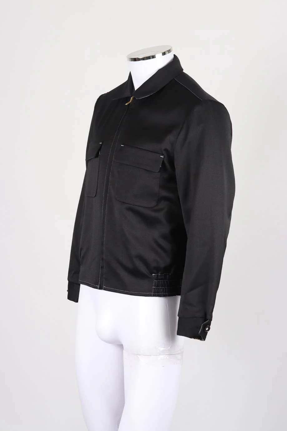 SASQUATCHFABRIX MEN'S JACQUARD WOOL BLEND JACKET MEDIUM - Image 3