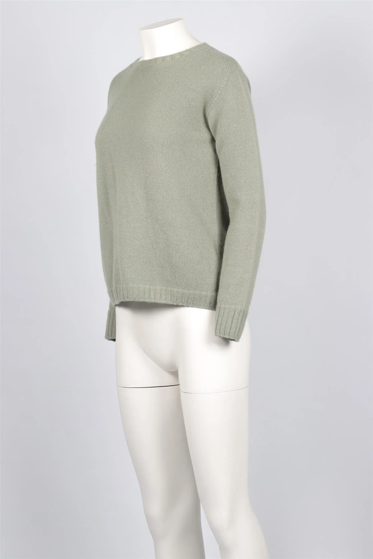 SAVERIO PALATELLA GREEN CASHMERE SWEATER IT 42 UK 10 - Image 3