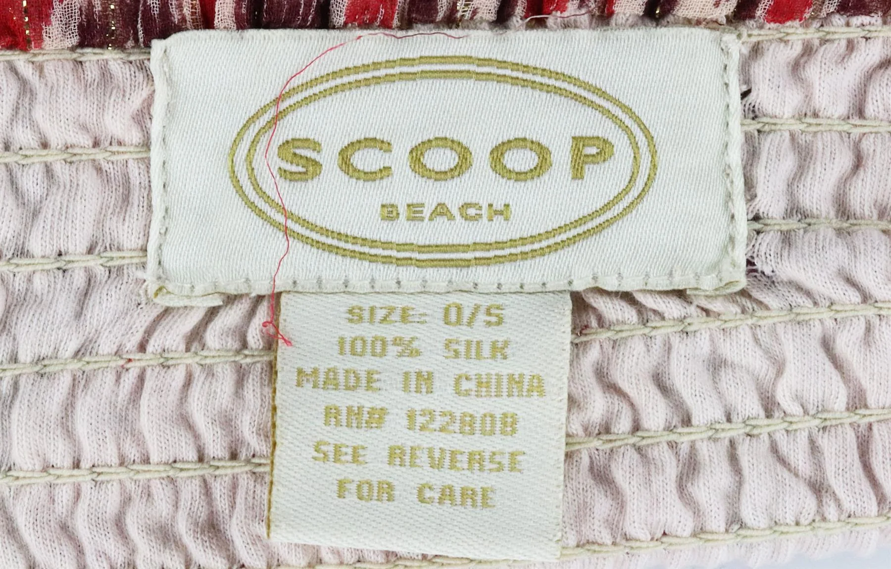 SCOOP PRINTED SILK GEORGETTE PANTS ONE SIZE - Image 5