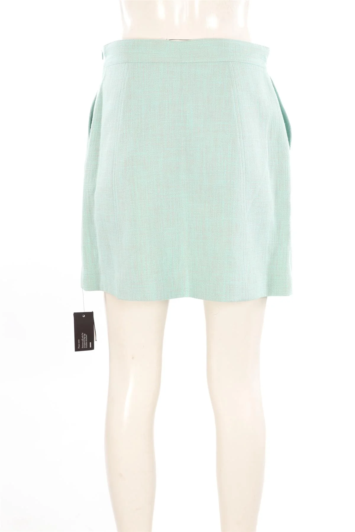 SEE BY CHLOÉ BLUE COTTON MINI SKIRT FR 40 UK 8 - Image 4