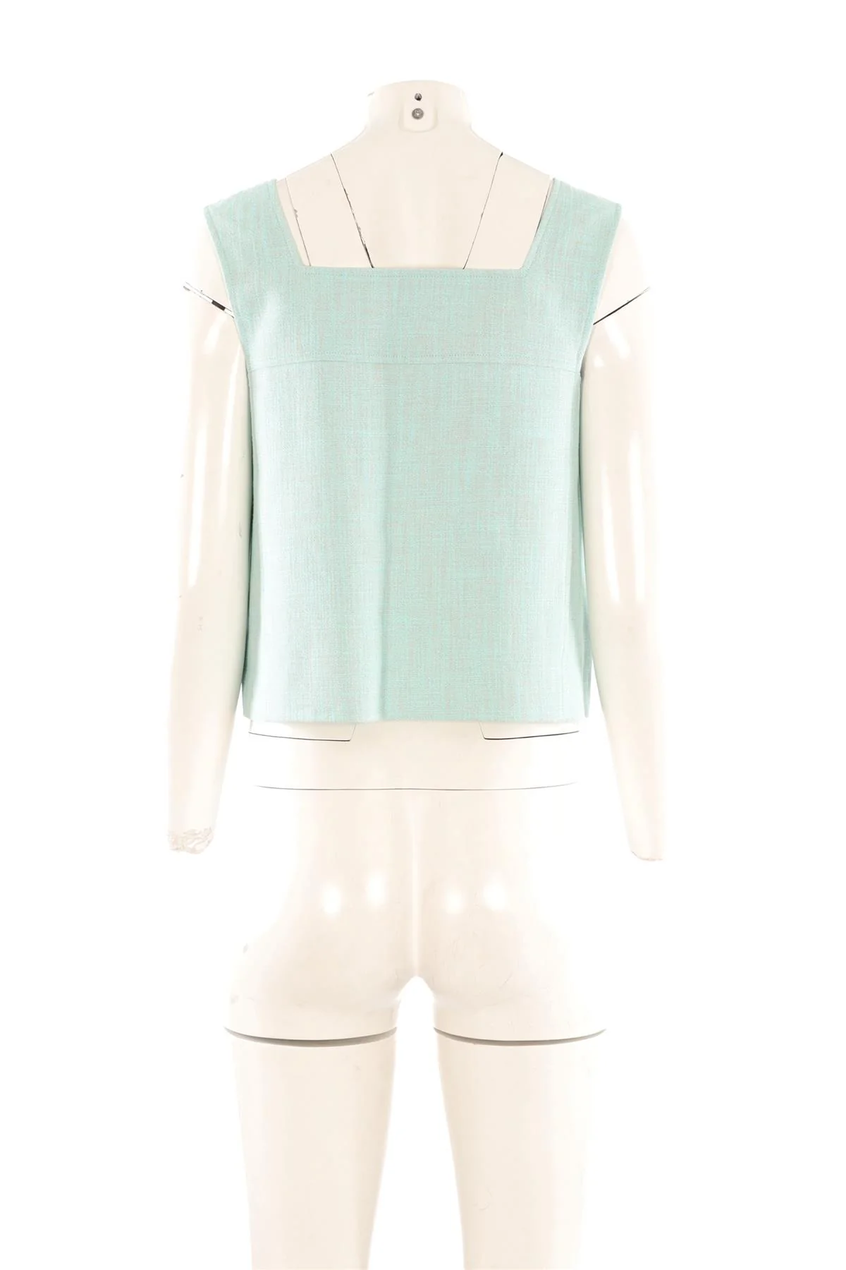 SEE BY CHLOÉ BLUE COTTON TOP FR 40 - Image 4