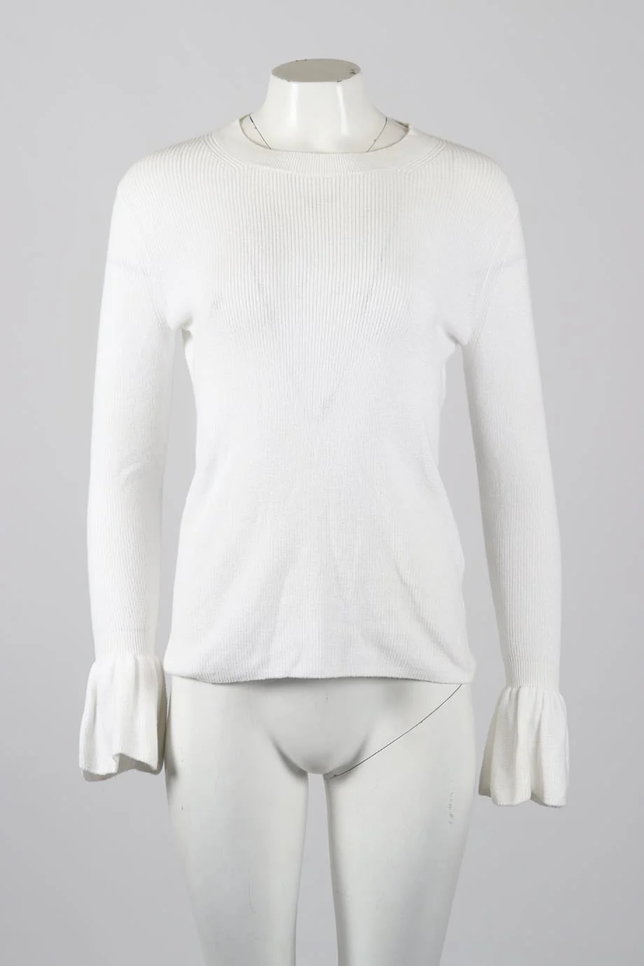 SEE BY CHLOÉ RIBBED COTTON SWEATER XSMALL - Image 2