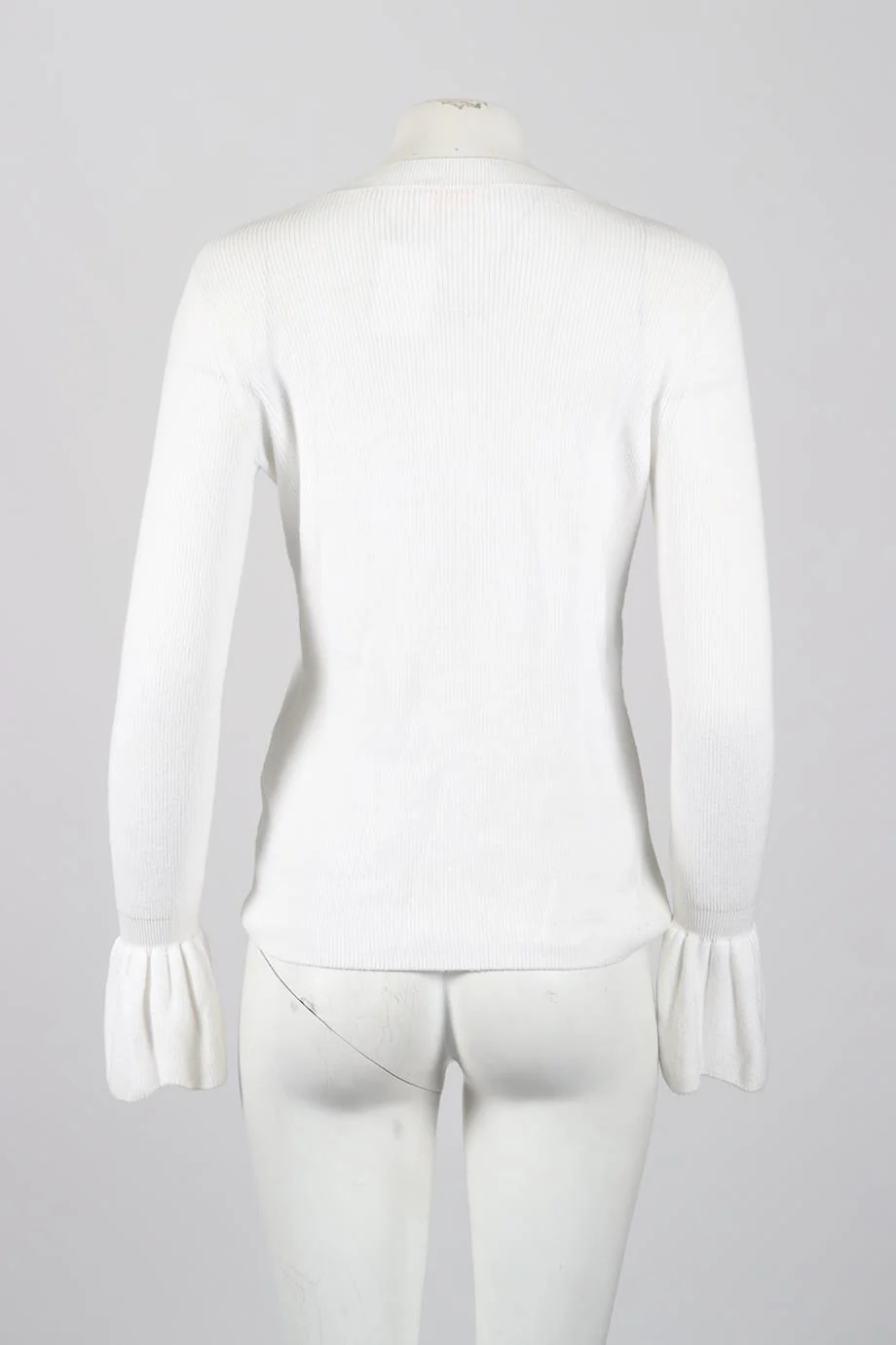 SEE BY CHLOÉ RIBBED COTTON SWEATER XSMALL - Image 4