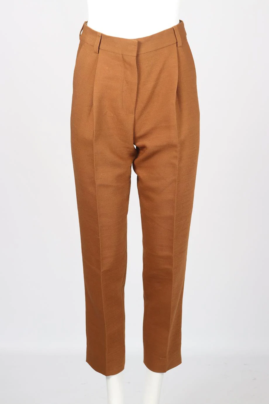 SEE BY CHLOÉ WOOL BLEND TAPERED PANTS FR 36 UK 8 - Image 2