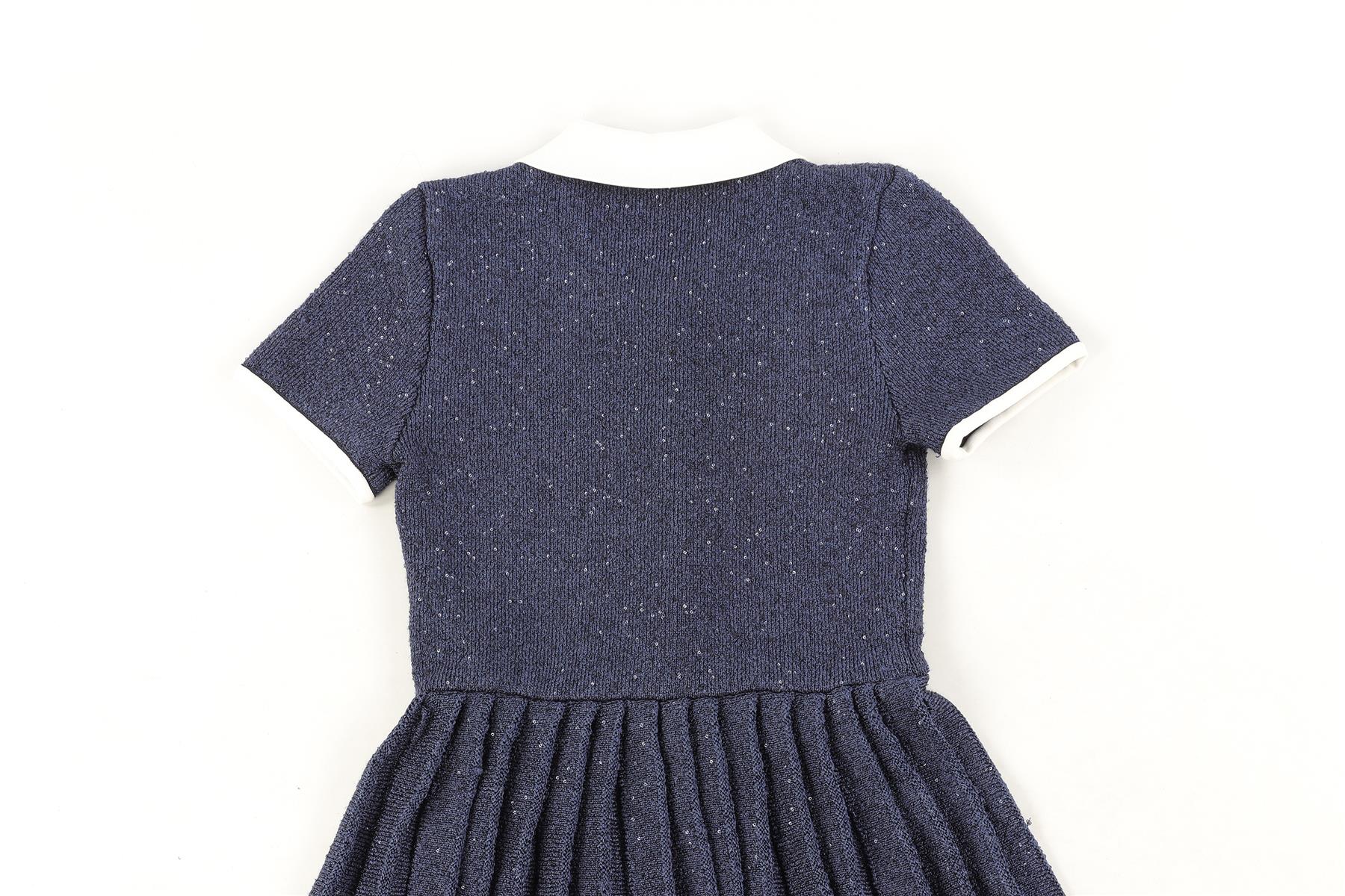 SELF-PORTRAIT BLUE KIDS GIRLS DRESS 10-12 YEARS - Image 5