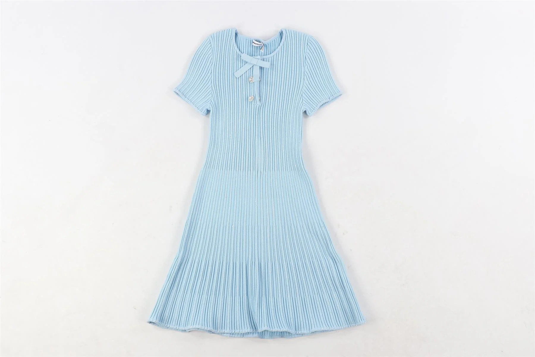 SELF-PORTRAIT BLUE KIDS GIRLS DRESS 10-12 YEARS - Image 2