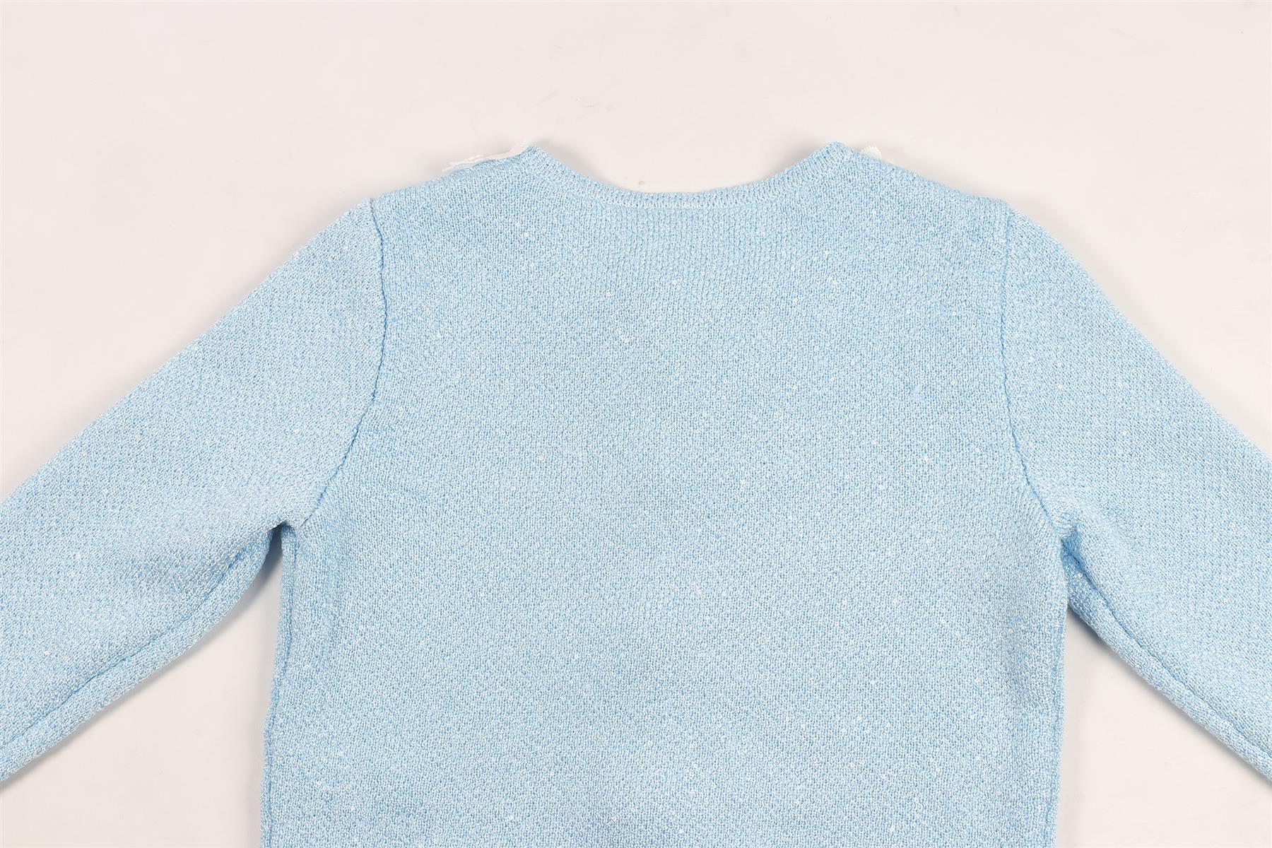 SELF-PORTRAIT BLUE KIDS GIRLS KNIT CARDIGAN 10-12 YEARS - Image 5