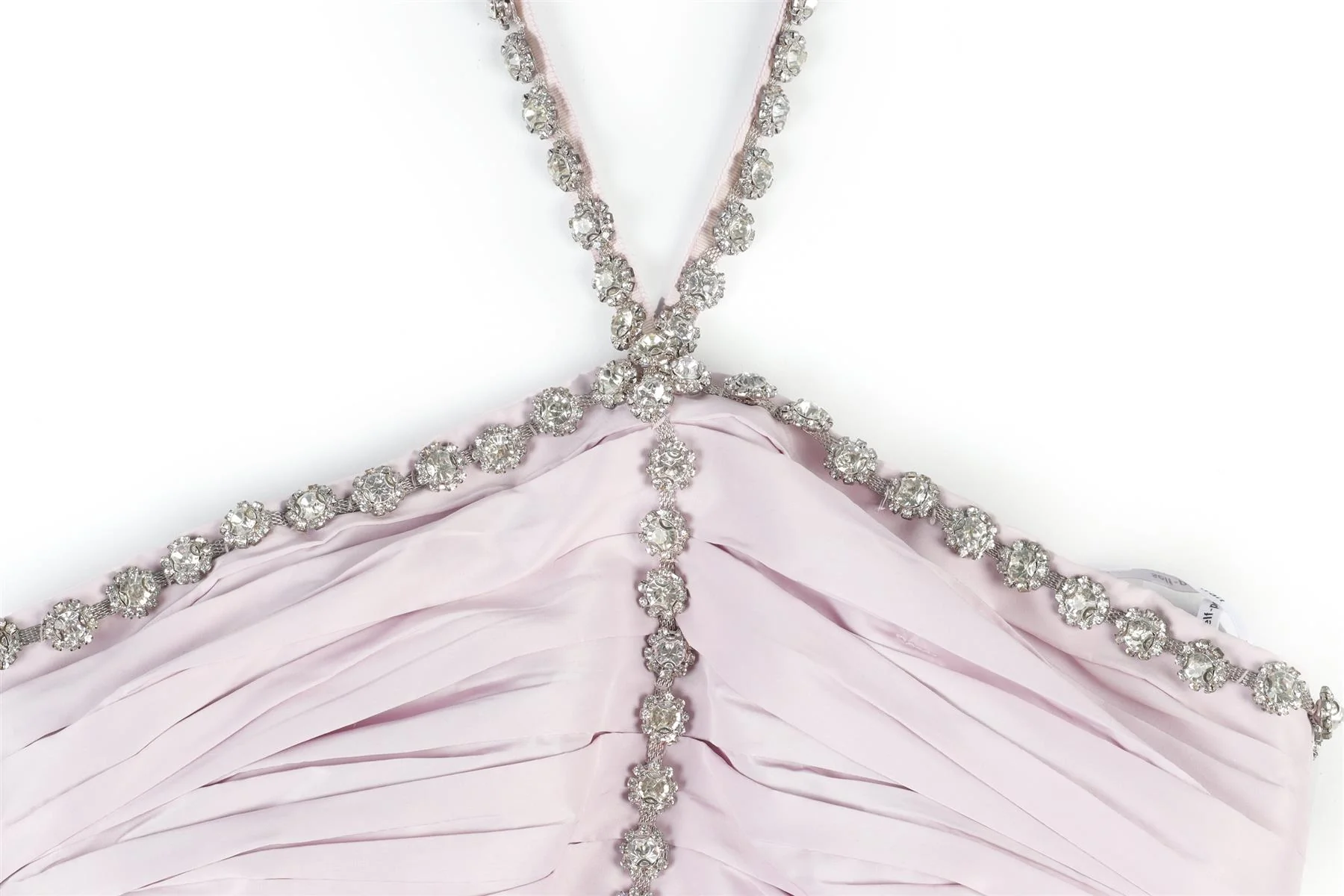 SELF-PORTRAIT PURPLE TAFFETA MINI DRESS UK 4 - Image 3