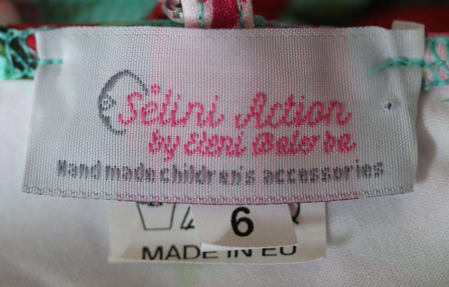 SELINI ACTION KIDS GIRLS STRAWBERRY PRINT SWIMSUIT 6 YEARS - Image 4