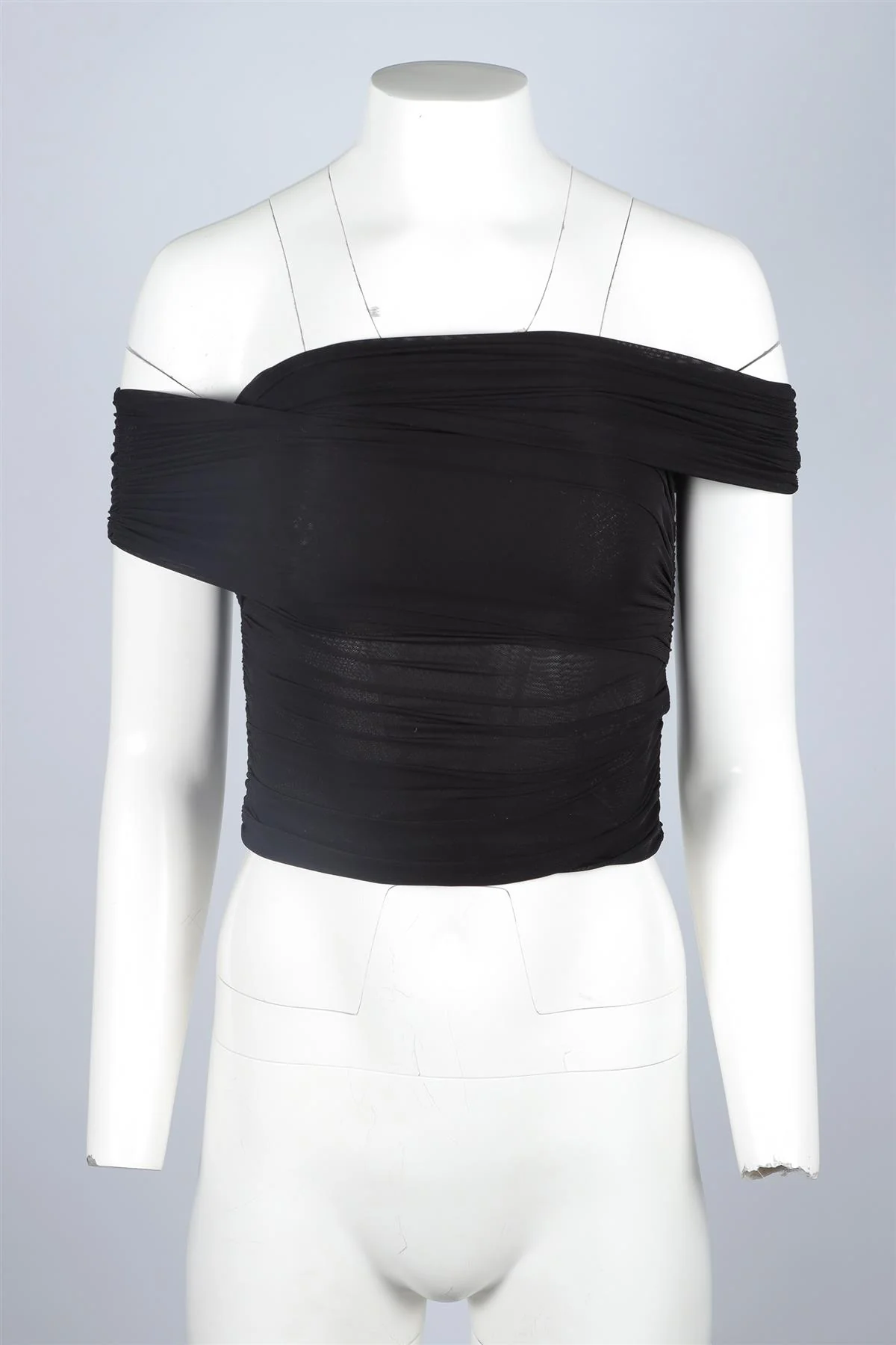 SER.O.YA BLACK MESH TOP XSMALL - Image 2