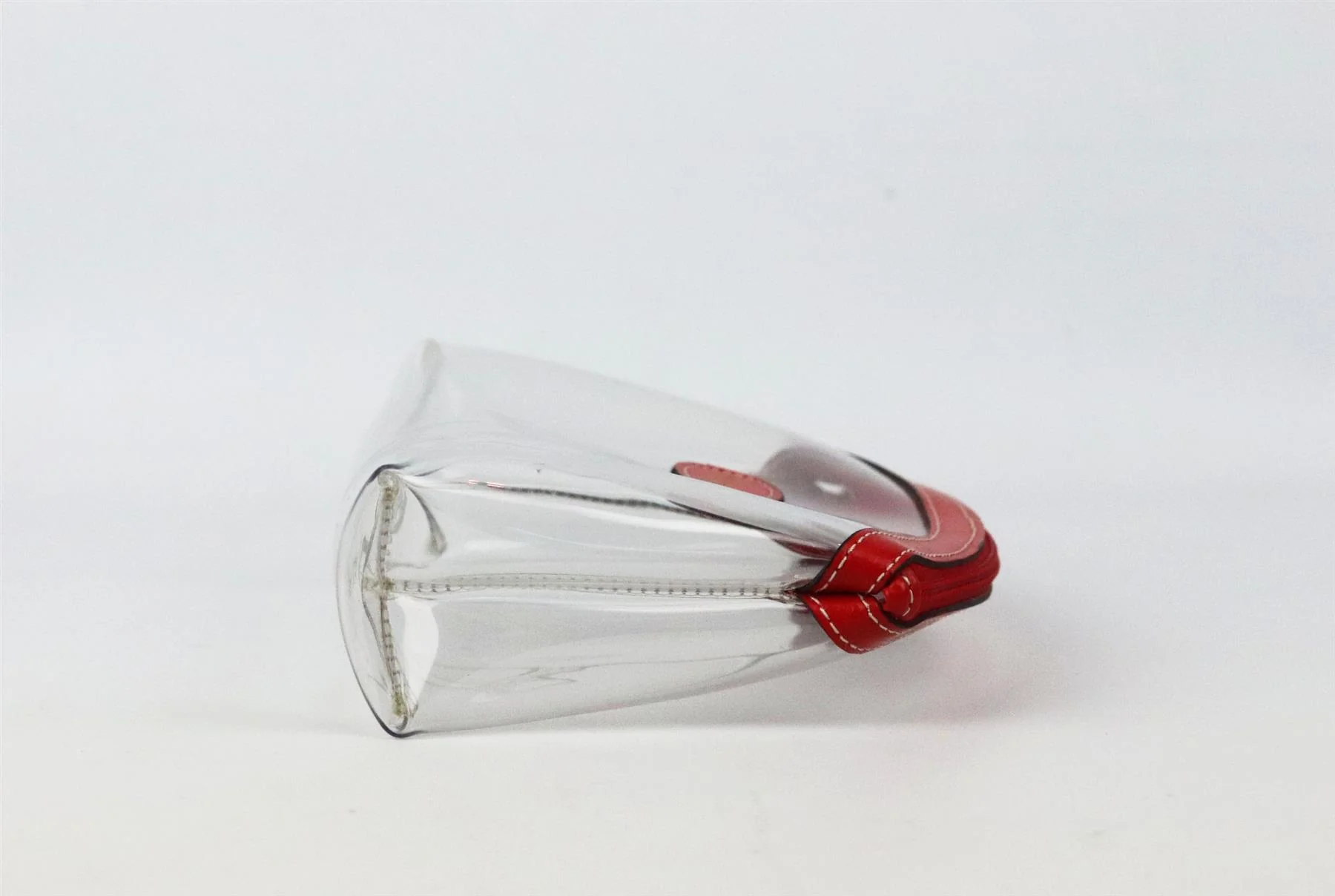 SERAPIAN LEATHER TRIMMED PVC COSMETICS CASE - Image 6