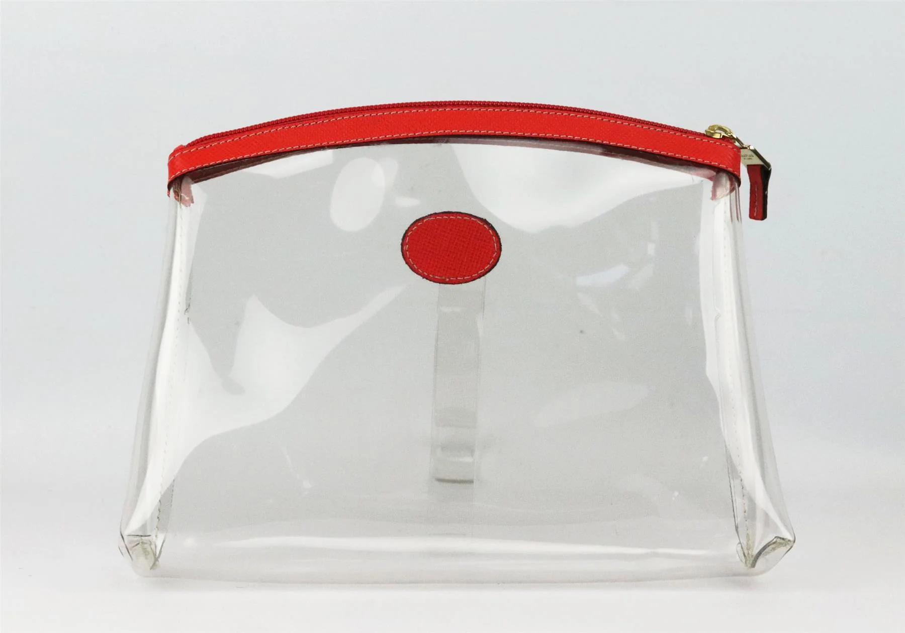 SERAPIAN TEXTURED LEATHER TRIMMED PVC COSMETICS CASE - Image 3