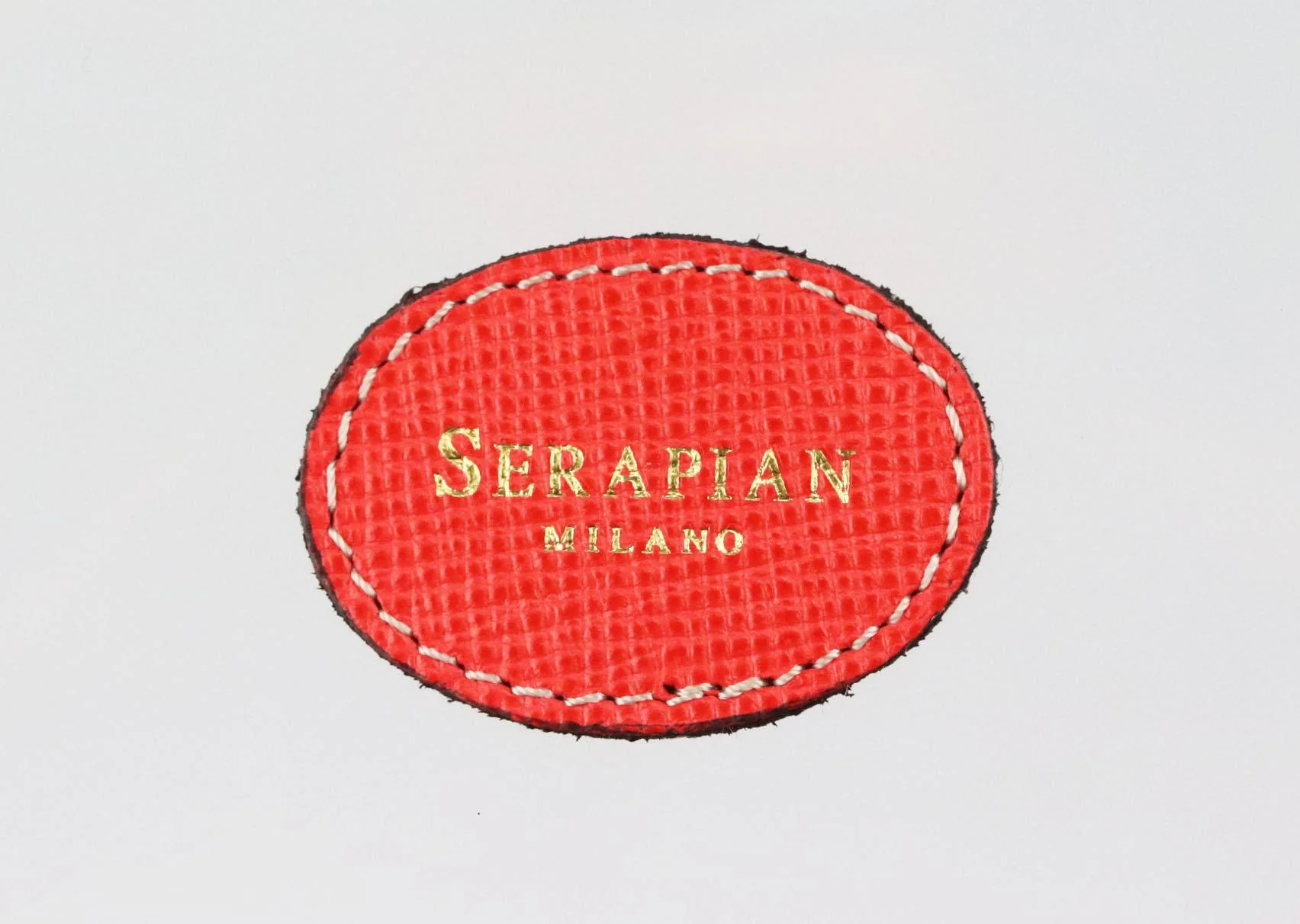 SERAPIAN TEXTURED LEATHER TRIMMED PVC COSMETICS CASE - Image 4