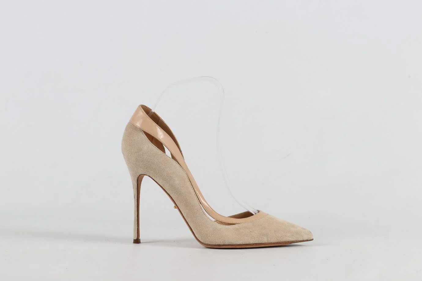 SERGIO ROSSI SUEDE AND LEATHER PUMPS EU 37.5 UK 4.5 US 7.5 - Image 2