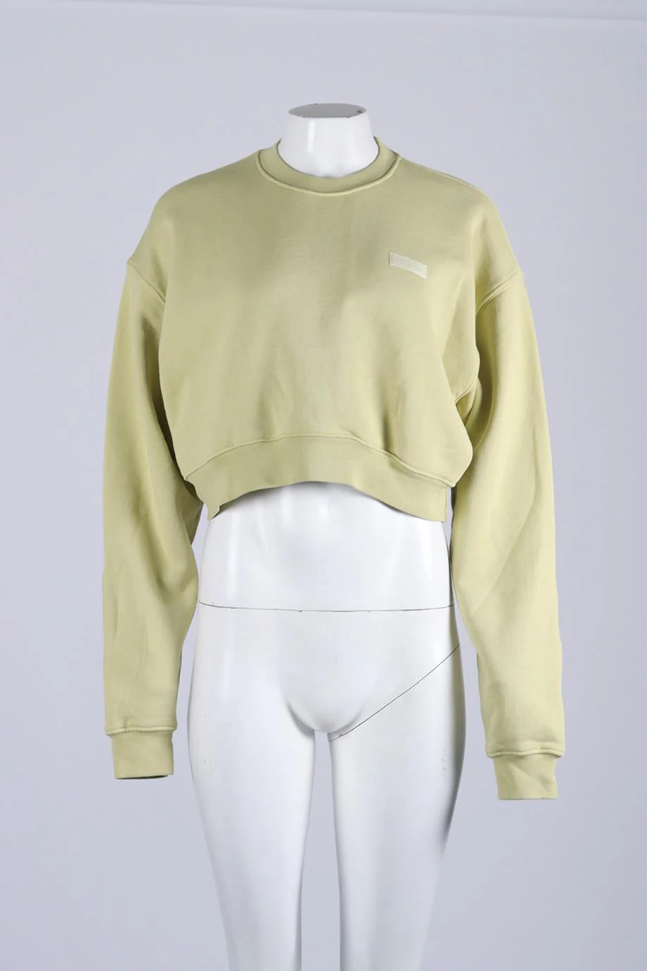 SET ACTIVE CROPPED COTTON SWEATSHIRT SMALL - Image 2